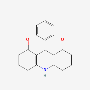 9-Phenyl-2,3,4,5,6,7,9,10-octahydroacridine-1,8-dione