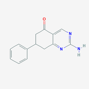 2-Amino-7-phenyl-7,8-dihydro-6H-quinazolin-5-one
