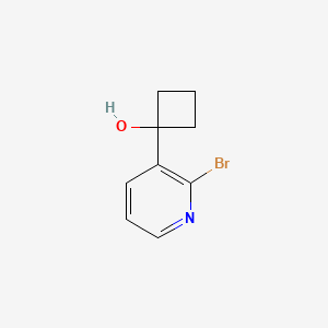 1-(2-Bromopyridin-3-yl)cyclobutanol