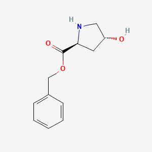molecular formula C12H15NO3 B8811294 H-Hyp-Obzl 