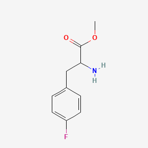 molecular formula C10H12FNO2 B8811380 Methyl 2-amino-3-(4-fluorophenyl)propanoate 