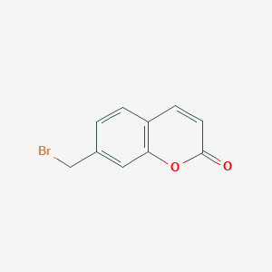 molecular formula C10H7BrO2 B8811522 7-(Bromomethyl)-2h-chromen-2-one CAS No. 53878-12-9