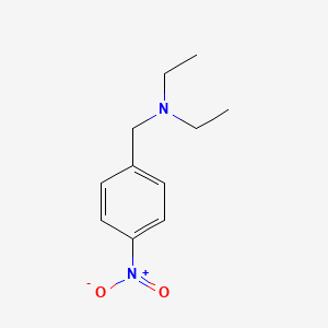 molecular formula C11H16N2O2 B8811548 N-ethyl-N-[(4-nitrophenyl)methyl]ethanamine CAS No. 6314-55-2