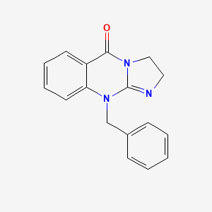 10-Benzyl-2,3-dihydroimidazo[2,1-b]quinazolin-5(10H)-one