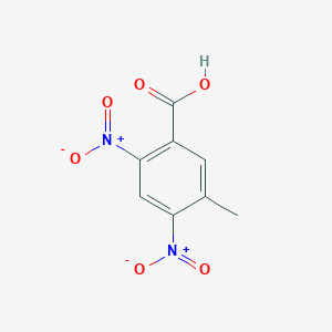 molecular formula C8H6N2O6 B8811623 5-Methyl-2,4-dinitrobenzoic acid 