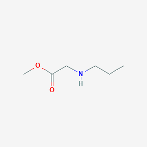 molecular formula C6H13NO2 B8811640 methyl 2-(propylamino)acetate 