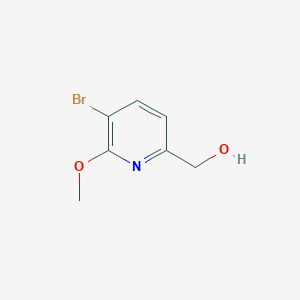 (5-Bromo-6-methoxypyridin-2-yl)methanol