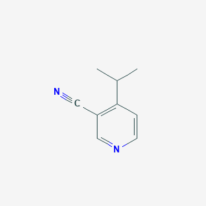 molecular formula C9H10N2 B8811804 4-Isopropylnicotinonitrile 