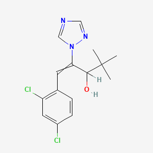 molecular formula C15H17Cl2N3O B8811851 Diniconazole 
