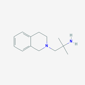 2(1H)-Isoquinolineethanamine, 3,4-dihydro-a,a-dimethyl-