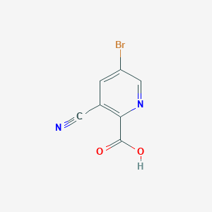 5-Bromo-3-cyanopicolinic acid