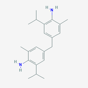 molecular formula C21H30N2 B088119 4,4'-亚甲基双(2-异丙基-6-甲基苯胺) CAS No. 16298-38-7