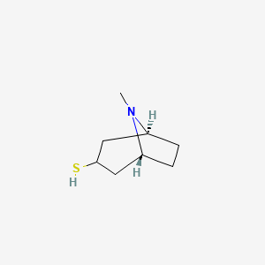 (1R,3R,5S)-8-methyl-8-azabicyclo[3.2.1]octane-3-thiol