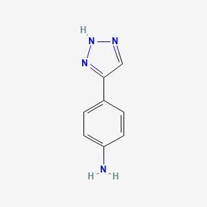 4-(1H-1,2,3-triazol-5-yl)aniline