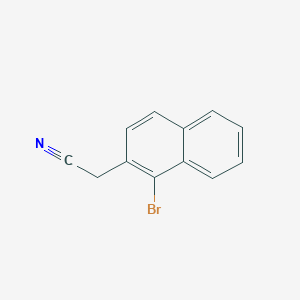 2-(1-Bromonaphthalen-2-yl)acetonitrile
