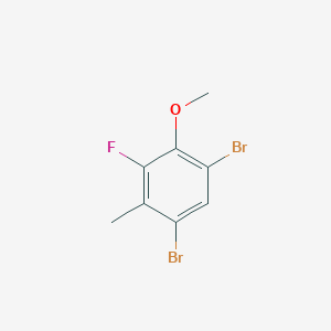 1,5-Dibromo-3-fluoro-2-methoxy-4-methylbenzene