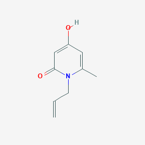 molecular formula C9H11NO2 B8811978 1-allyl-4-hydroxy-6-methylpyridin-2(1H)-one 
