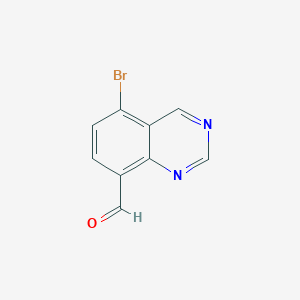 5-Bromoquinazoline-8-carbaldehyde