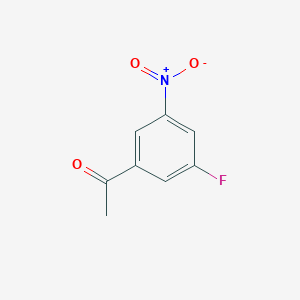 molecular formula C8H6FNO3 B8812040 1-(3-Fluoro-5-nitrophenyl)ethanone 