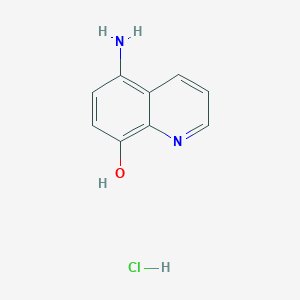 molecular formula C9H9ClN2O B8812121 5-Aminoquinolin-8-ol hydrochloride 