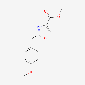 Methyl 2-(4-Methoxybenzyl)oxazole-4-carboxylate