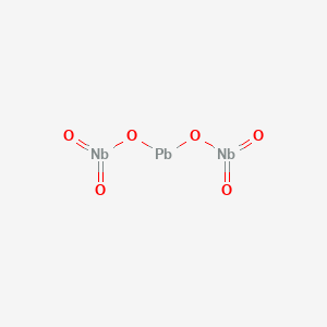 molecular formula Nb2O6Pb B088122 Lead niobate CAS No. 12034-88-7