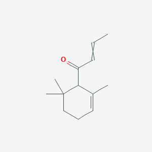 molecular formula C13H20O B8812212 2-Buten-1-one, 1-(2,6,6-trimethyl-2-cyclohexen-1-yl)- 