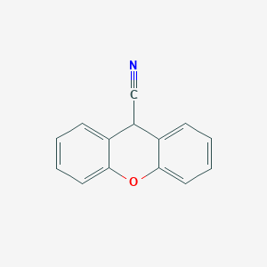 molecular formula C14H9NO B8812244 9H-xanthene-9-carbonitrile CAS No. 85554-24-1