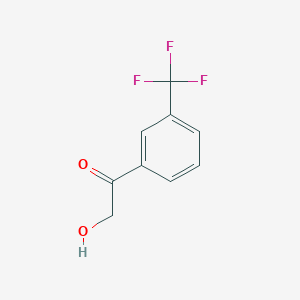 molecular formula C9H7F3O2 B8812266 2-Hydroxy-3'-(trifluoromethyl)acetophenone 