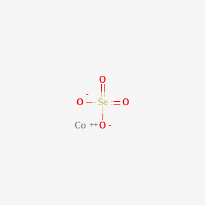 molecular formula CoO4Se B088123 Cobalt(2+) selenate CAS No. 14590-19-3