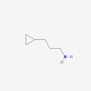 molecular formula C6H13N B8812309 3-cyclopropylpropan-1-amine 
