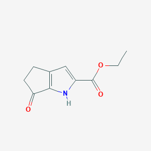 Ethyl 6-oxo-1,4,5,6-tetrahydrocyclopenta[b]pyrrole-2-carboxylate
