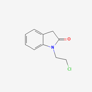 1-(2-Chloroethyl)indolin-2-one