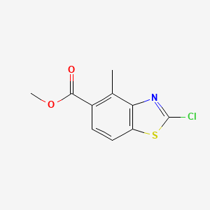 Methyl 2-chloro-4-methylbenzo[d]thiazole-5-carboxylate