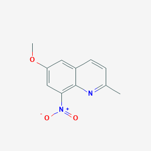 6-Methoxy-2-methyl-8-nitroquinoline