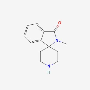 molecular formula C13H16N2O B8812381 2-Methylspiro[isoindoline-3,4'-piperidine]-1-one 