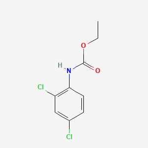 molecular formula C9H9Cl2NO2 B8812432 ethyl N-(2,4-dichlorophenyl)carbamate CAS No. 6333-37-5