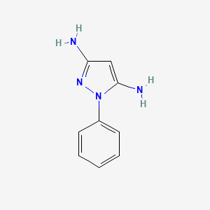 1-phenyl-1H-pyrazole-3,5-diamine