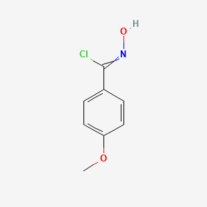 (Z)-N-hydroxy-4-methoxybenzimidoyl chloride