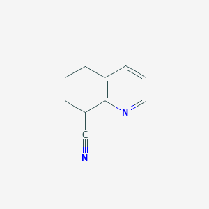 5,6,7,8-Tetrahydro-quinoline-8-carbonitrile