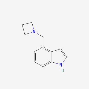 4-(azetidin-1-ylmethyl)-1H-indole
