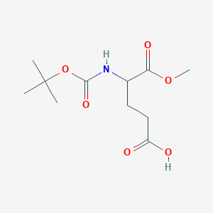 (S)-4-((tert-Butoxy(hydroxy)methylene)amino)-5-methoxy-5-oxopentanoic acid
