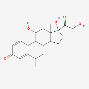 molecular formula C22H30O5 B8812570 A-Methapred 