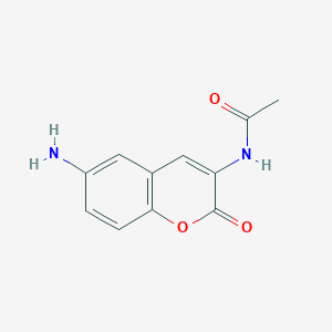 N-(6-Amino-2-oxo-2H-chromen-3-yl)acetamide