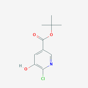 Tert-butyl 6-chloro-5-hydroxynicotinate