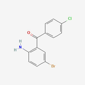 (2-Amino-5-bromophenyl)(4-chlorophenyl)methanone