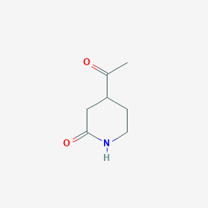 4-Acetylpiperidin-2-one