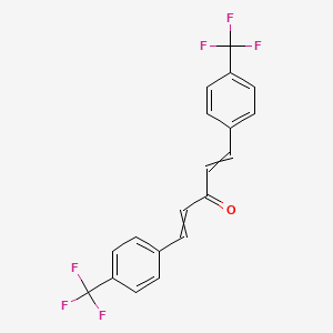 1,4-Pentadien-3-one, 1,5-bis[4-(trifluoromethyl)phenyl]-, (E,Z)-