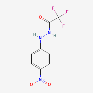 2,2,2-trifluoro-N'-(4-nitrophenyl)acetohydrazide