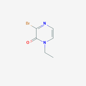 3-bromo-1-ethylpyrazin-2(1H)-one